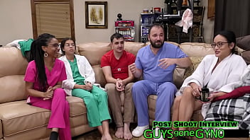 Doctor canada flips the script on doctor channy crossfire during medical examination ends up examining his doctor at guysgonegynocom