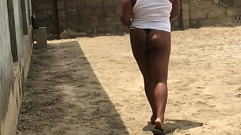 Chubby slut showcasing her boobs and ass outside the compound to entice her next door neighbor to give her a feel of his huge sex on the outdoor hits differently full video on xvideos red sheer