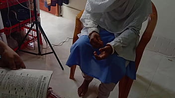 Bangladeshi student18 with her teacher