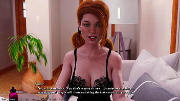 Being a dik #72 - kissing the redhead sorority president while doing a study session with her while kissing she got a hot nip slip