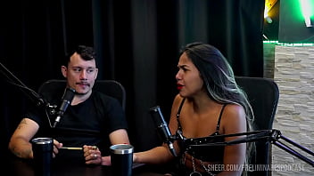 Melhores momentos da casal kaliente no preliminares podcast com bia hot - parte 1 watch sheer red