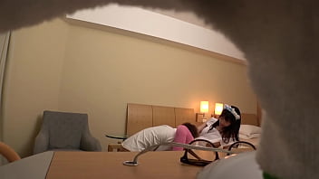 Japanese milf big breasts cosplayer attempts extreme photo shoots at hotels to earn a living - 3