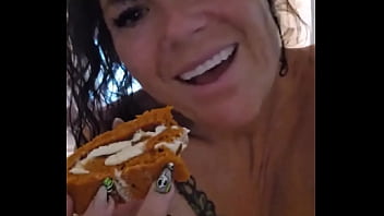 Nothing like a delicious slice of pumpkin roll & a hot cup of coffee ️ on a ##tatatuesday actually a nice long