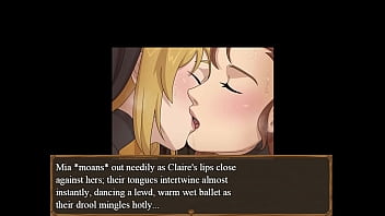 A claire plays claire's quest ep 45 this time claire gets fucked by a hot girl with a big cock instead of the other way around submissive claire is hot