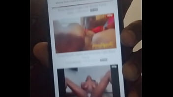 Orgasming to some solo ebony videos and testing my new phone to see if it works properly 1