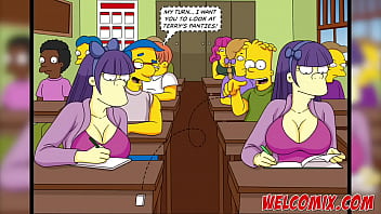 Barty and milrouse took the hottest ones to fuck simpsons hentai