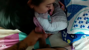 Que gran culo que tiene la puta de mi hermanastra que me dan ganas de llenarle el culo de creampie - parte 1