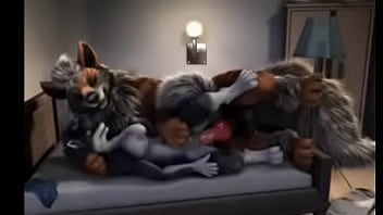Bottoms up ladies2 - furry animation