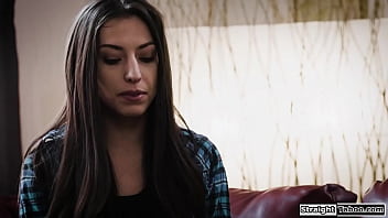Did my bratty stepsister indica monroe really just asked me to fuck her petite spencer bradley takes her up on that and licks her shaved pussy