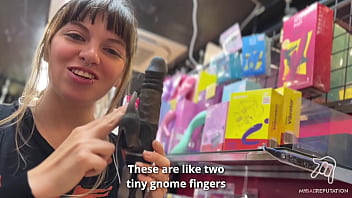 Here's the hot teaser from my latest video vlogging and shopping around tokyo's giant crazy sex shops plus toy testing