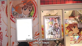 Here's the hot teaser from my latest video vlogging and shopping around tokyo's giant crazy sex shops plus toy testing
