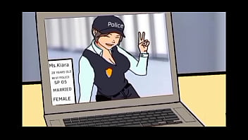 The police woman got blackmailed by the judge because his husband caught on cam doing something illegal