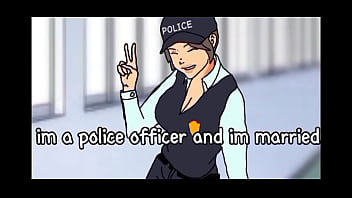 The police woman got blackmailed by the judge because his husband caught on cam doing something illegal