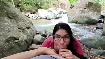 A day in the mountains with my very hot best friend he fucks me and makes me suck the dick of the crazy guy alexachris20