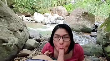 A day in the mountains with my very hot best friend he fucks me and makes me suck the dick of the crazy guy alexachris20
