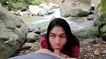 A day in the mountains with my very hot best friend he fucks me and makes me suck the dick of the crazy guy alexachris20