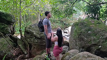 A day in the mountains with my very hot best friend he fucks me and makes me suck the dick of the crazy guy alexachris20