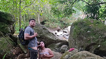 A day in the mountains with my very hot best friend he fucks me and makes me suck the dick of the crazy guy alexachris20