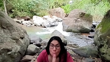 A day in the mountains with my very hot best friend he fucks me and makes me suck the dick of the crazy guy alexachris20