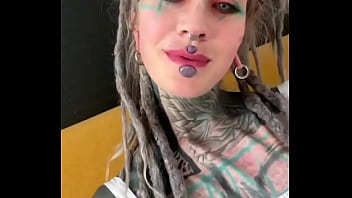 Me looking at you—how do you like split tongues would you ever try a body mod like this #splittongue #bodymod