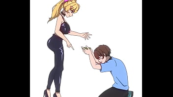 Good piggy toby~ you don’t deserve money you’re gonna bring that paycheck to me every month and hand it a