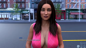 Game of life #09 - brunette teacher milf goes down to her knees and sucks my cock dry of cum we get caught by another student who masturbates