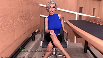 Being a dik #33 - hot busty psychology teacher gives me a hot footjob in class and switches to handjob when one of her feminist students comes to ask a question while i cum under the table