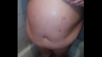 Rubbing stacy's boobs in the bathtub and i got a handjob and cum on her tits cum scenes on sheer membership