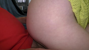 Trashy nz milf plays with master's cock while watching sex video then sits on him for sloppy cummy finish preview