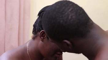 With my girlfriend in a hair salon where i give her a little make up then she throws herself on my cock for a fuck