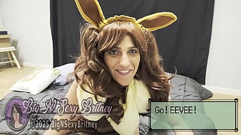 Southern belle bj queen - big n sexy britney plays eevee for pokemon day - sexy cosplay blowjob deepthroat facefuck and facial - 3-minute video - highlights