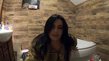 Preview- milfycalla- pee play in bathtub while wearing a fur coat and pantyhose 198 - and this is a fetish that i like i