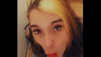 emo girl plays with hairypussy