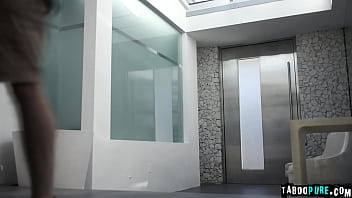 looking through a window at pussy