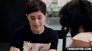 straight white girl seduced by black lesbian