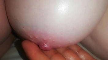 pale skin big pink nipples