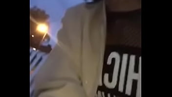 showing my pussy in public