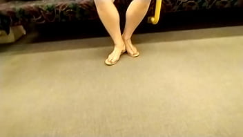 sexy feet in flat sandals xxx