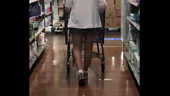 amature in short skirts teasing