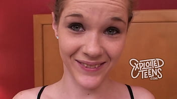 18 yr old chick with floppy tits