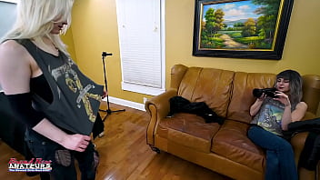 cumstained casting couch cum swallow