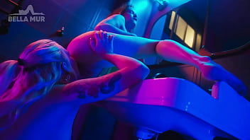 mother fucking her daughter with a strapon