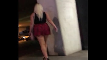 bbw mini skirt pussyw