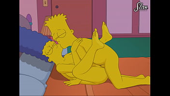 marge simpson barte porno