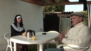 nun outdoor sex video