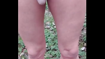 women stripping in the woods