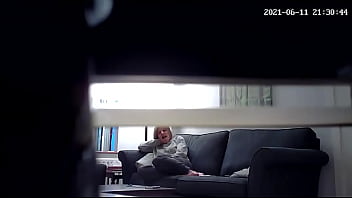 wife cums watching husband masturbating