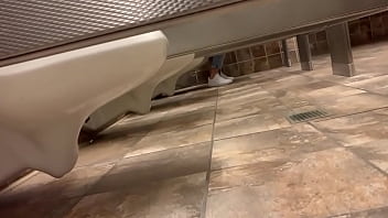 spying public bathroom