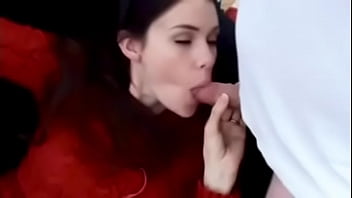 unwanted facial cum at casting