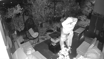 sex outdoors caught on spy cam by sandfly